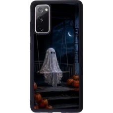 Samsung Galaxy S20 FE 5G Case Hülle - Silikon schwarz Halloween 2026 Ghost on a swing