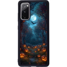 Samsung Galaxy S20 FE 5G Case Hülle - Silikon schwarz Halloween 2026 Road of Pumpkins