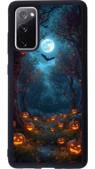 Samsung Galaxy S20 FE 5G Case Hülle - Silikon schwarz Halloween 2026 Road of Pumpkins
