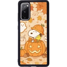 Samsung Galaxy S20 FE 5G Case Hülle - Silikon schwarz Halloween 2026 Snoopy Halloween