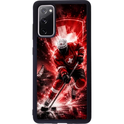 Samsung Galaxy S20 FE 5G Case Hülle - Silikon schwarz Hockey World Championship Player