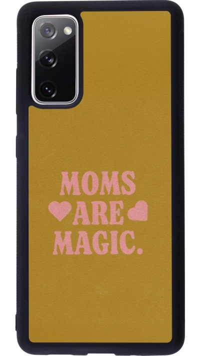 Samsung Galaxy S20 FE 5G Case Hülle - Silikon schwarz Mom 2026 Are Magic