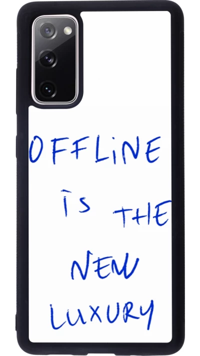 Samsung Galaxy S20 FE 5G Case Hülle - Silikon schwarz Offline is the new luxury