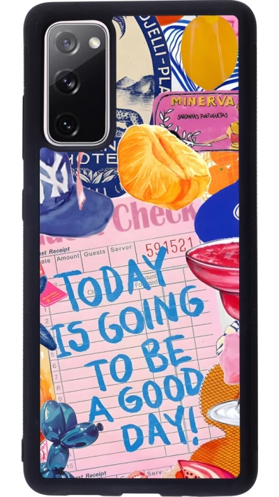 Samsung Galaxy S20 FE 5G Case Hülle - Silikon schwarz Preppy Today is Going to be a good day