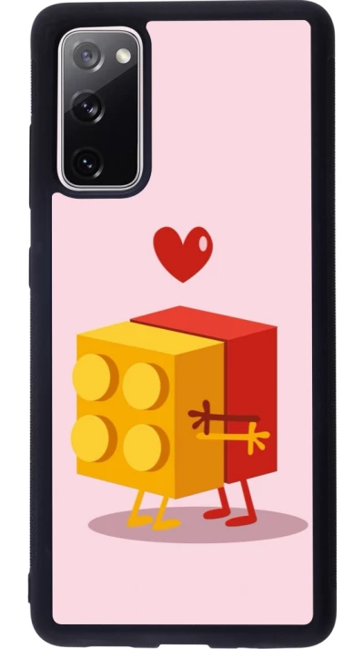 Coque Samsung Galaxy S20 FE 5G - Silicone rigide noir Saint Valentines Day 26 Puzzle