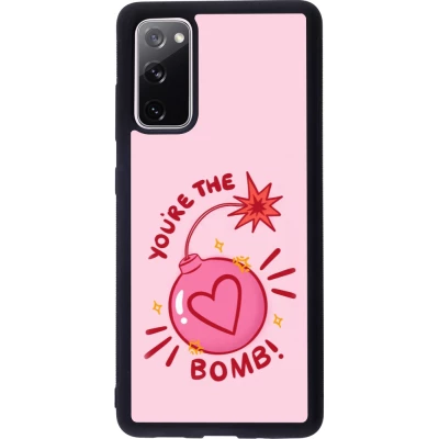 Samsung Galaxy S20 FE 5G Case Hülle - Silikon schwarz Saint Valentines Day 26 You are the bomb