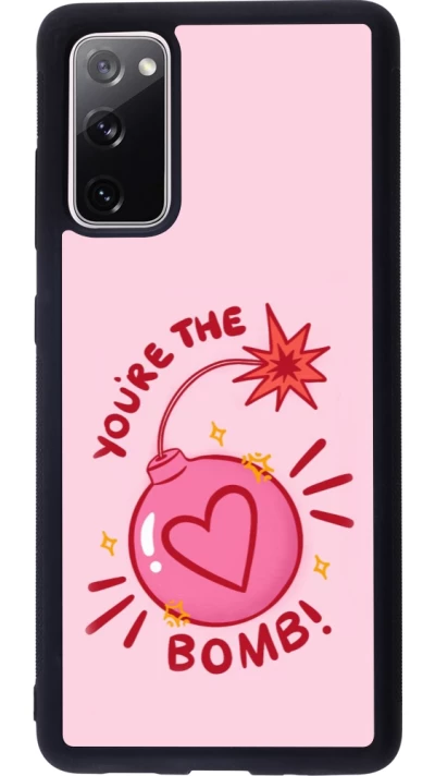 Coque Samsung Galaxy S20 FE 5G - Silicone rigide noir Saint Valentines Day 26 You are the bomb