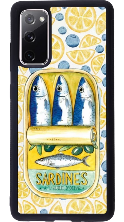 Samsung Galaxy S20 FE 5G Case Hülle - Silikon schwarz Sardines in oil 2026