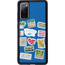 Samsung Galaxy S20 FE 5G Case Hülle - Silikon schwarz Seals of the Dominican Republic DTMF
