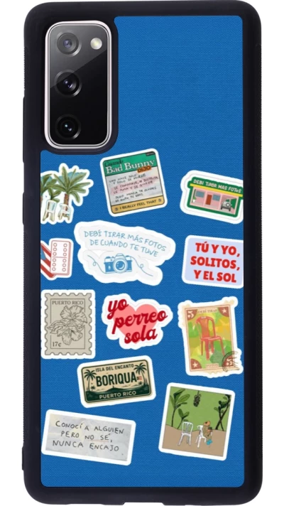 Coque Samsung Galaxy S20 FE 5G - Silicone rigide noir Seals of the Dominican Republic DTMF