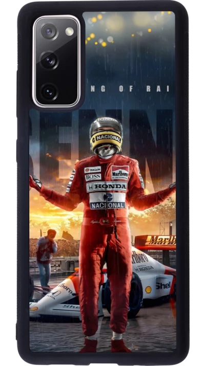 Samsung Galaxy S20 FE 5G Case Hülle - Silikon schwarz Senna The King of Rain