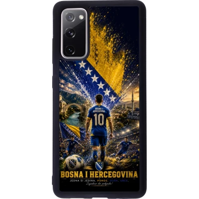 Samsung Galaxy S20 FE 5G Case Hülle - Silikon schwarz Fussball Bosnien und Herzegowina splash 2026