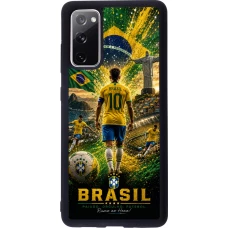 Samsung Galaxy S20 FE 5G Case Hülle - Silikon schwarz Fussball Brasilien splash 2026
