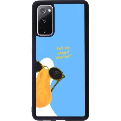 Coque Samsung Galaxy S20 FE 5G - Silicone rigide noir Tell me about yourself Summer 2026