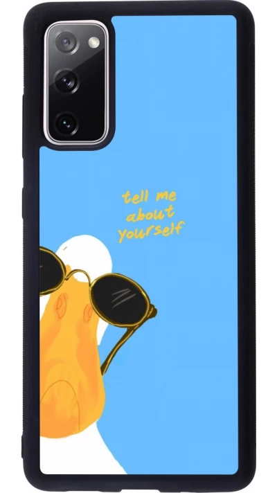 Coque Samsung Galaxy S20 FE 5G - Silicone rigide noir Tell me about yourself Summer 2026