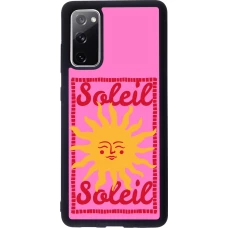 Samsung Galaxy S20 FE 5G Case Hülle - Silikon schwarz Sun sun 2026