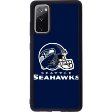 Samsung Galaxy S20 FE 5G Case Hülle - Silikon schwarz Super Bowl 26 Seattle 3