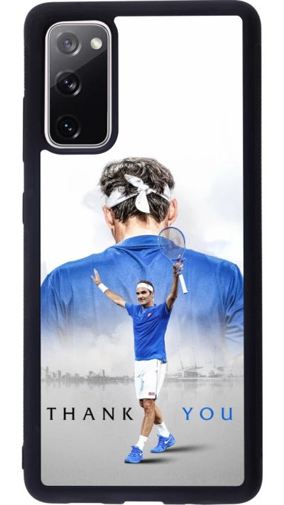 Samsung Galaxy S20 FE 5G Case Hülle - Silikon schwarz Thank you Roger