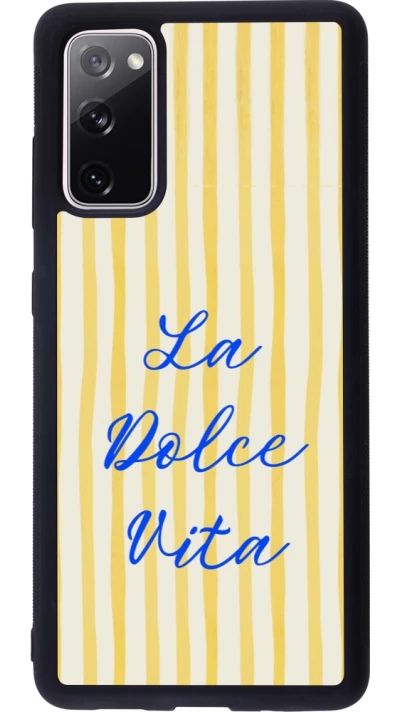 Samsung Galaxy S20 FE 5G Case Hülle - Silikon schwarz The good life 2026