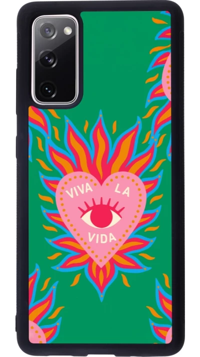Coque Samsung Galaxy S20 FE 5G - Silicone rigide noir Viva la vida 2026