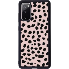 Samsung Galaxy S20 FE 5G Case Hülle - Silikon schwarz Wild Leopard Pink