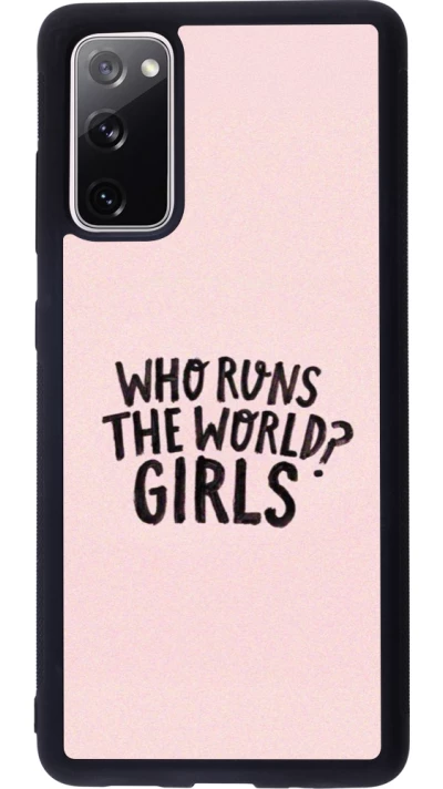 Coque Samsung Galaxy S20 FE 5G - Silicone rigide noir Womens day 2026 3