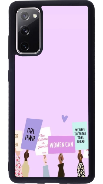 Coque Samsung Galaxy S20 FE 5G - Silicone rigide noir Womens day 2026 9