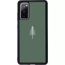 Samsung Galaxy S20 FE 5G Case Hülle - Silikon schwarz Christmas 22 minimalist tree