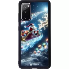 Samsung Galaxy S20 FE 5G Case Hülle - Silikon schwarz Weihnachten 2023 Verzauberter Weihnachtsmann