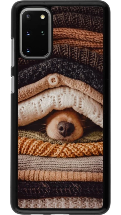 Coque Samsung Galaxy S20+ - Autumn 26 Dog under the covers