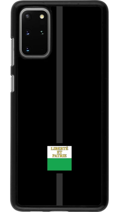 Samsung Galaxy S20+ Case Hülle - Kanton VD schwarz