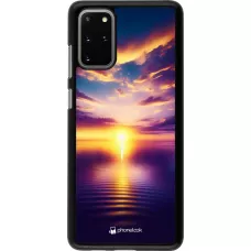Samsung Galaxy S20+ Case Hülle - Sonnenuntergang gelb violett
