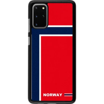 Samsung Galaxy S20+ Case Hülle - Norwegen 2026 personalisierbares Fussballtrikot