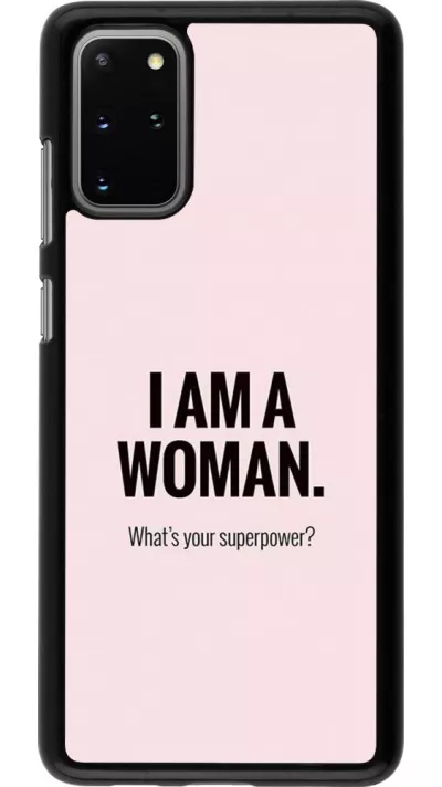 Coque Samsung Galaxy S20+ - I am a woman