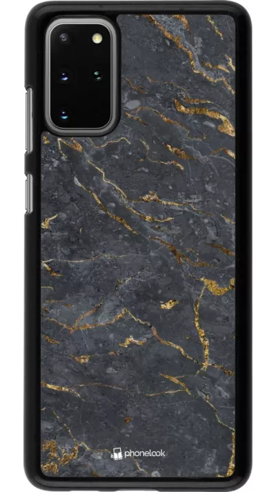 Coque Samsung Galaxy S20+ - Grey Gold Marble