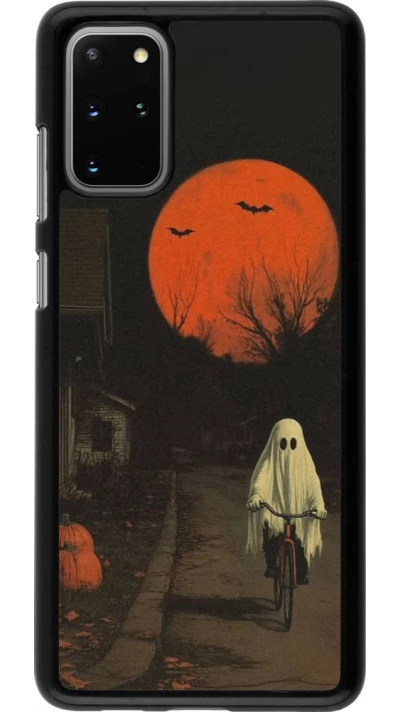 Coque Samsung Galaxy S20+ - Halloween 2025 Ghost on a bicycle