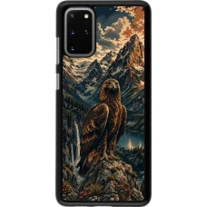 Coque Samsung Galaxy S20+ - Linocut Aigle Royal