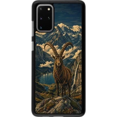 Coque Samsung Galaxy S20+ - Linocut Bouquetin