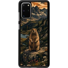 Coque Samsung Galaxy S20+ - Linocut Marmotte
