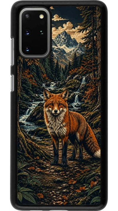 Coque Samsung Galaxy S20+ - Linocut Renard