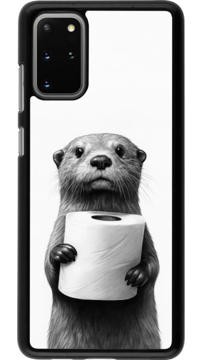 Coque Samsung Galaxy S20+ - Loutre papier de toilette