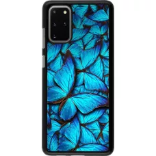 Coque Samsung Galaxy S20+ - Papillon - Bleu