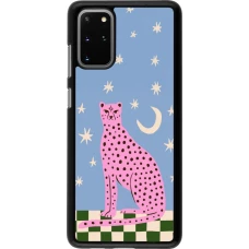 Coque Samsung Galaxy S20+ - Pink leopard with stars 2026