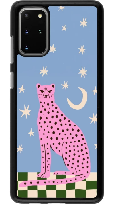 Coque Samsung Galaxy S20+ - Pink leopard with stars 2026