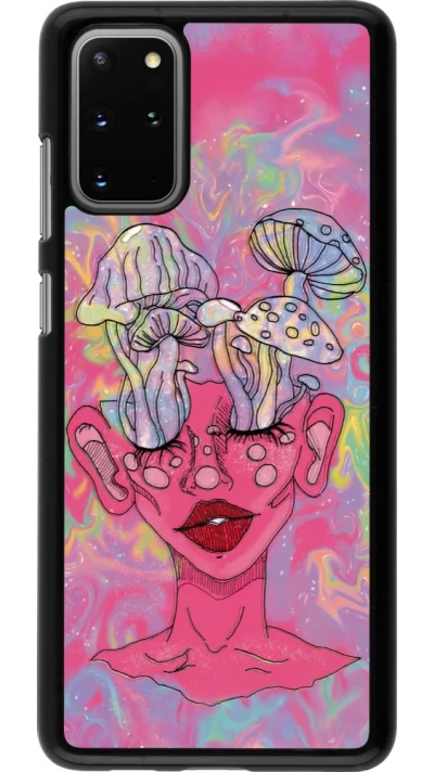 Coque Samsung Galaxy S20+ - Psychedelic pink mushroom