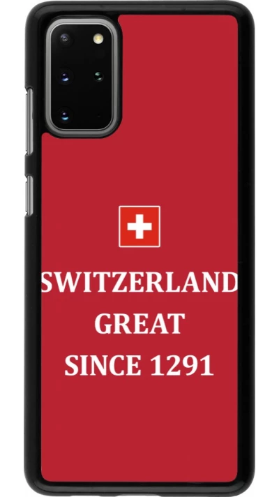Coque Samsung Galaxy S20+ - Switzerland Great Since 1291