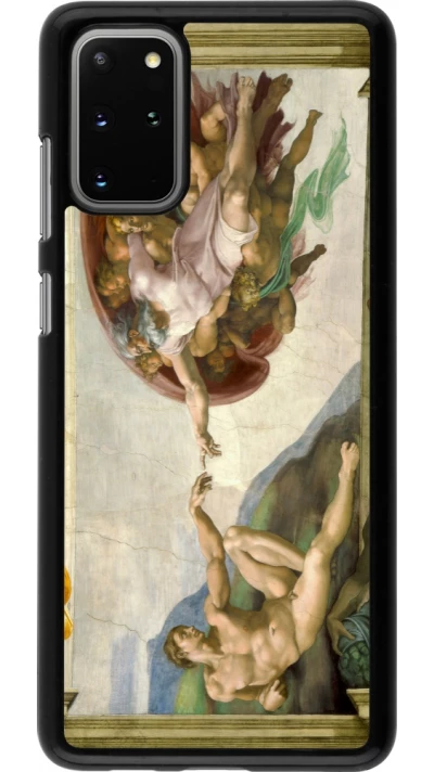 Coque Samsung Galaxy S20+ - Tableau art - La Création d’Adam - Michel-Ange