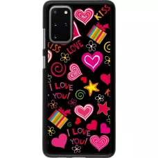 Coque Samsung Galaxy S20+ - Valentine 2023 love symbols