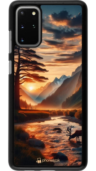 Coque Samsung Galaxy S20+ - Valley Sunset Deer Tree