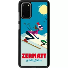Coque Samsung Galaxy S20+ - Zermatt Ski Downhill